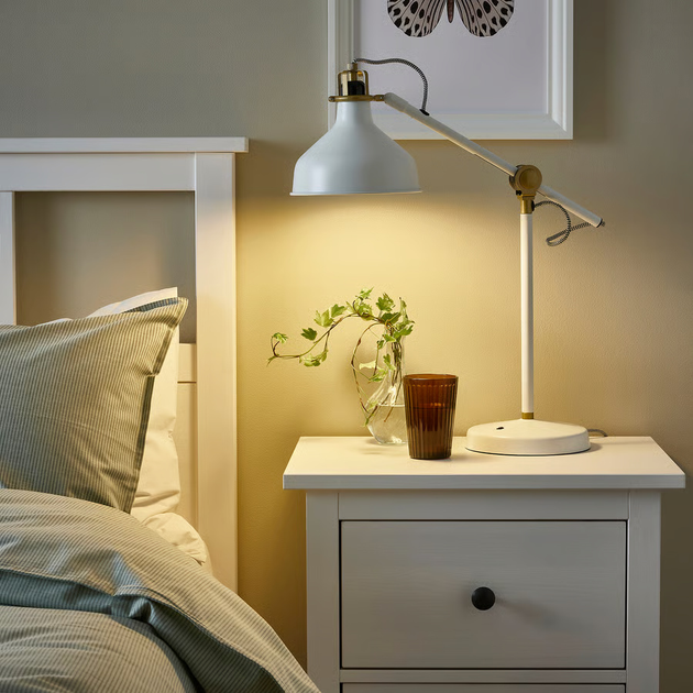 Настільна лампа IKEA RANARP Біла (302.313.15) - зображення 5