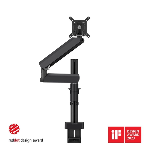 Кронштейн для монітора Vogel's MOMO 4137 Monitor Arm Motion Plus (black) - Фото 4 Кронштейн для монітора Vogel's MOMO 4137 Monitor Arm Motion Plus (black) - зображення 4