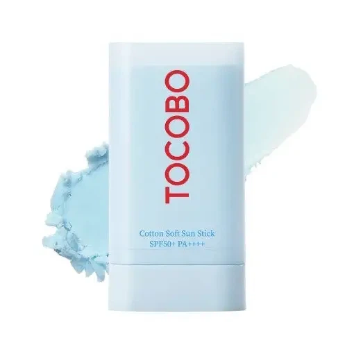 Солнцезащитный стик для лица TOCOBO - Cotton Soft Sun Stick SPF50+ PA++++ -19g - изображение 3