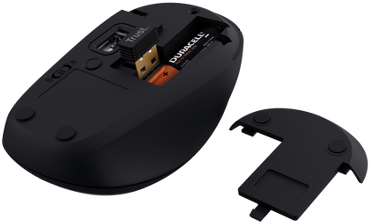 Mysz Trust Yvi+ Multi-Device Wireless/Bluetooth Black (TR25440) - obraz 4