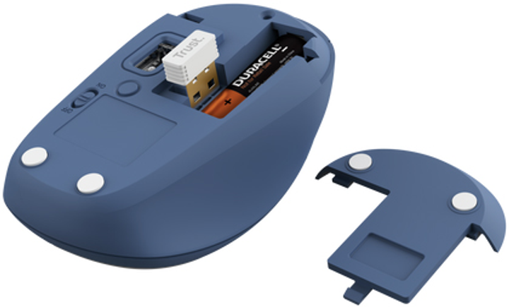 Mysz Trust Yvi+ Multi-Device Wireless/Bluetooth Blue (TR25455) - obraz 4