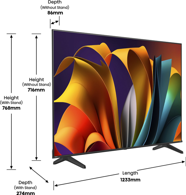 Telewizor Hisense 55" 55A6N - obraz 14