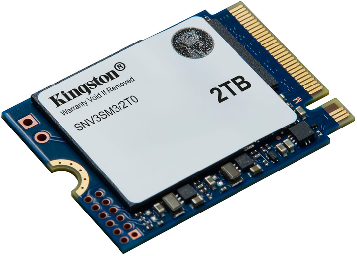 SSD диск Kingston NV3 2TB M.2 2230 NVMe PCIe 4.0 x4 3D NAND (SNV3SM3/2T0) - зображення 2