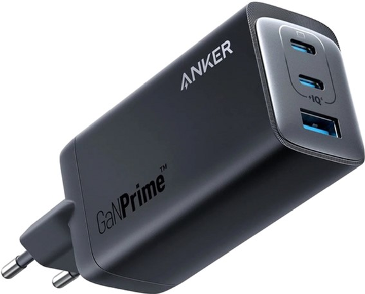 Ładowarka sieciowa Anker PowerPort 737 GaNPrime - 120W 2xPD & 1xPIQ PPS/DPDS (A2148313) - obraz 1