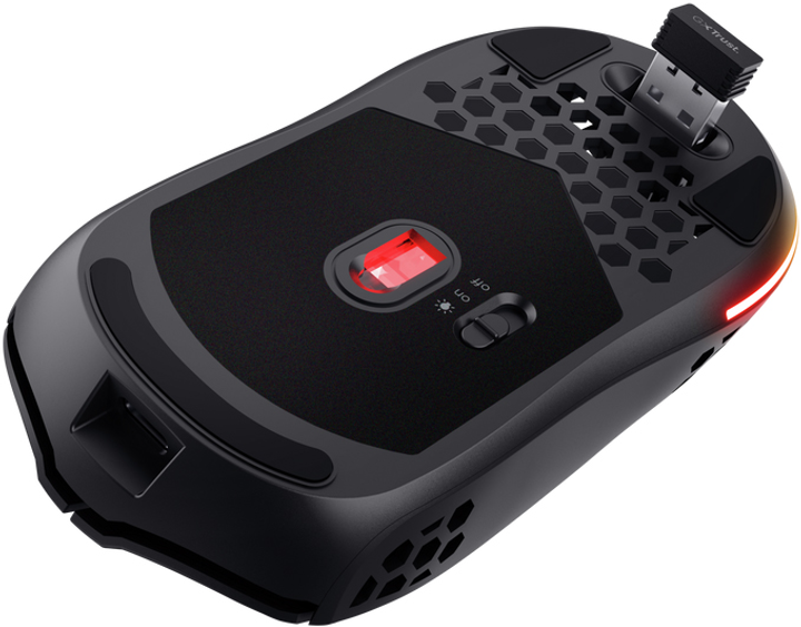 Mysz Trust GXT 929 Helox Wireless Black (TR25307) - obraz 5