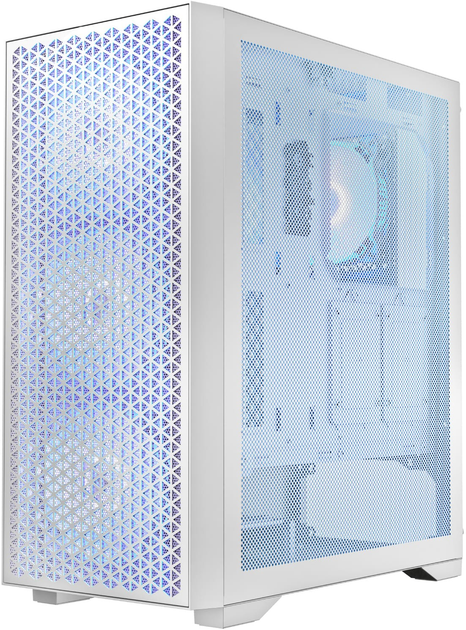 Obudowa Logic Concept Dart Pro ARGB Midi White Mesh (AT-DART-PRO-ARGB-20) - obraz 2