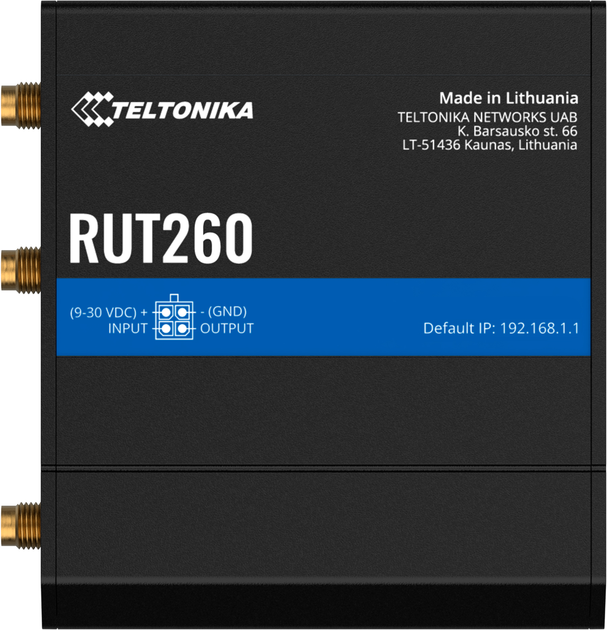 Router Teltonika 4G/ETH/WIFI (RUT260) - obraz 2