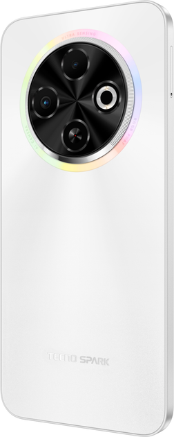 Smartfon Tecno Spark 30C (KL5n) 4/128GB Orbit White (4894947051777) - obraz 5