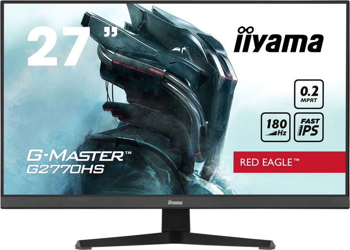 Monitor 27" iiyama G-Master Red Eagle G2770HS-B1 - obraz 1