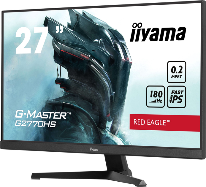 Monitor 27" iiyama G-Master Red Eagle G2770HS-B1 - obraz 3