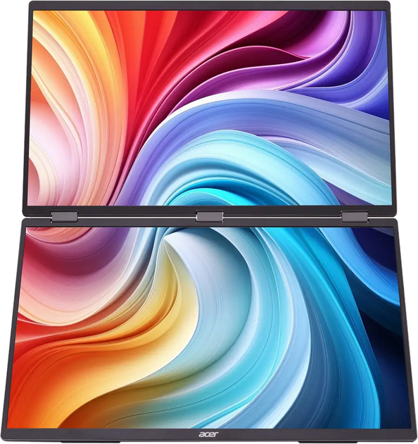 Monitor 18.5" Acer Dual Portable PD193QEbmiuux (UM.XP3EE.E01) - obraz 1
