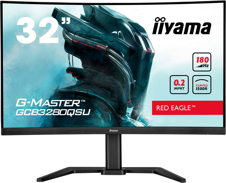Monitor 31.5" iiyama G-Master Red Eagle GCB3280QSU-B2 - obraz 1