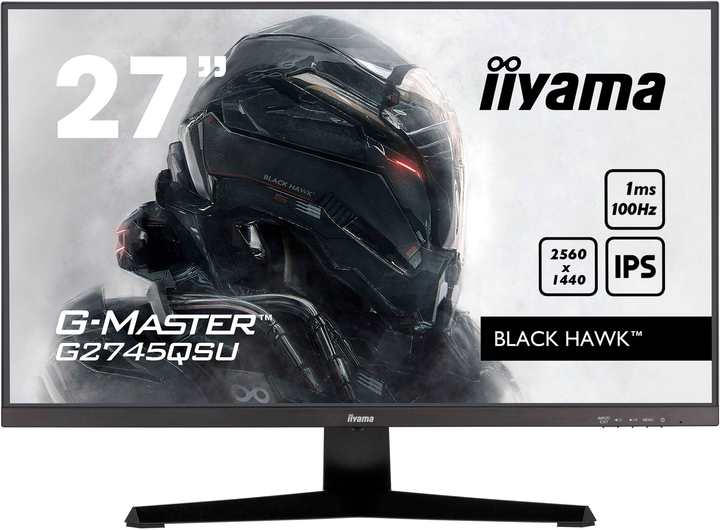 Monitor 27" iiyama G-Master Black Hawk G2745QSU-B2 - obraz 1