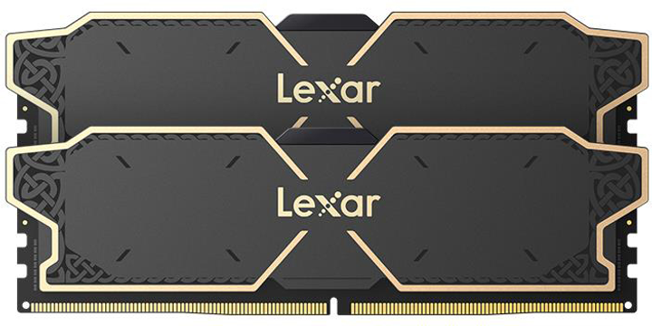 Pamięć RAM Lexar Thor OC DDR5-6000 32768MB (Zestaw 2x16384MB) Black (LD5U16G60C38LG-RGD) - obraz 1