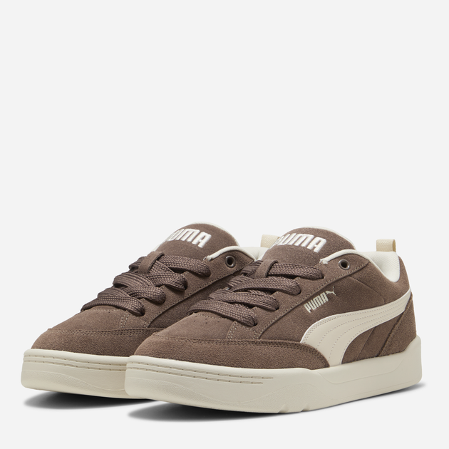 Женские кеды кожаные низкие Puma Park Lifestyle Raw 40160606 37 (4UK) 23 см Flat Bronze/Alpine Snow (4069156765382) - изображение 2