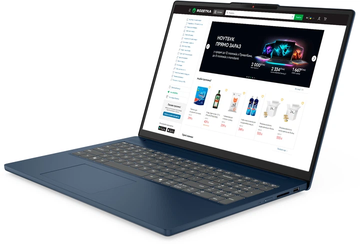 Ноутбук Lenovo IdeaPad Slim 3 16IRH10 (83K2005LRA) Cosmic Blue