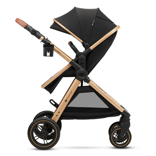 Универсальная коляска 3 в 1 Kinderkraft Esme Pure Black (KSESME00BLK3000) - изображение 9