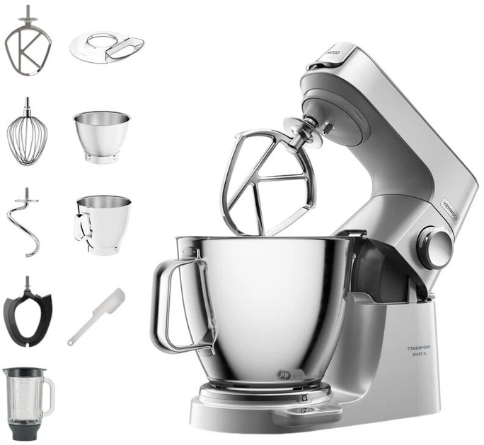 Кухонна машина Kenwood Titanium Chef Baker XL KVL85.124SI – фото Кухонна машина Kenwood Titanium Chef Baker XL KVL85.124SI – фото