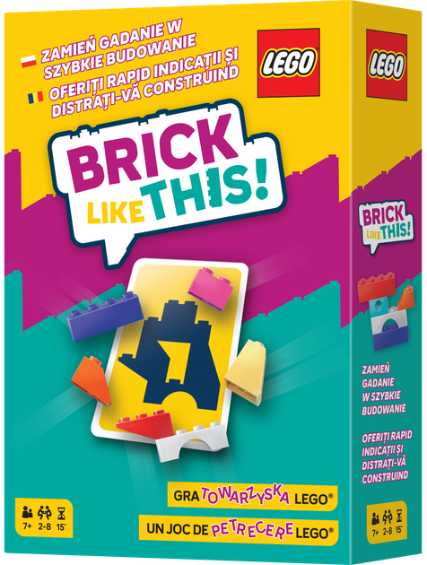 Настільна гра Rebel LEGO Brick Like This (міжнародне видання) (5704339006355) - зображення 1