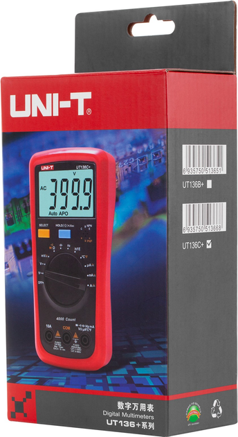 Miernik uniwersalny UNI-T UT136C+ (MIE0399) - obraz 6