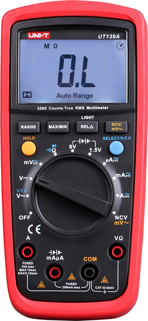 Miernik uniwersalny UNI-T UT139A (MIE0154) - obraz 1