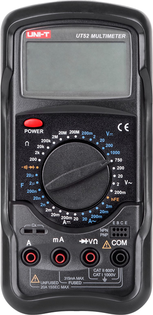 Miernik uniwersalny UNI-T UT52 (MIE0015) - obraz 1