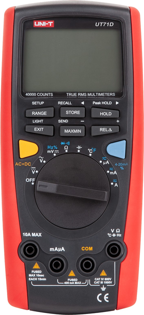 Miernik uniwersalny UNI-T UT71D (MIE0092) - obraz 1