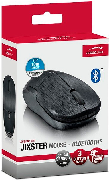 Mysz SPEEDLINK Jixster Bluetooth Black (SL-630100-BK) - obraz 3