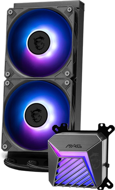 Chłodzenie wodne MSI Mag Coreliquid A15 240 Black - obraz 5
