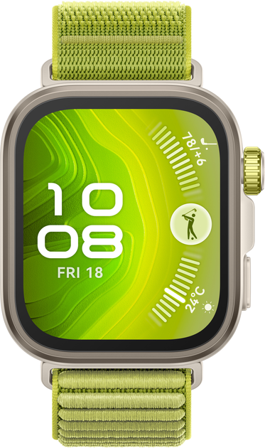 Smartwatch HUAWEI WATCH FIT 4 Pro Zielony (55020EYN) - obraz 3