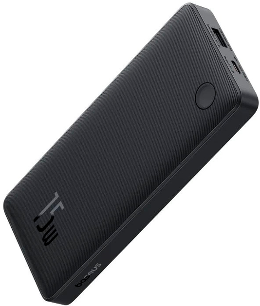 Powerbank Baseus Airpow Lite Power Bank 10000mAh 15W Cosmic Black (P10067500123-00) - obraz 3
