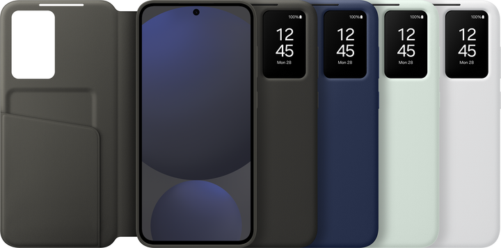Чохол-книжка Samsung Smart View Wallet Case для Samsung Galaxy S24 FE Black (EF-ZS721CBEGWW) - зображення 6