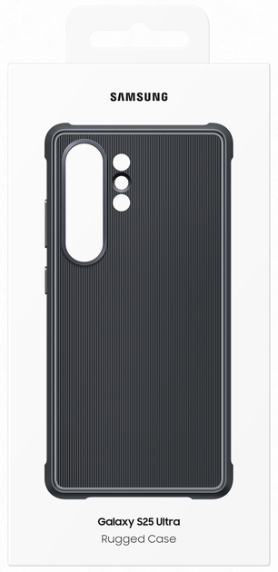 Панель Samsung Rugged для Samsung Galaxy S25 Ultra Black (EF-RS938CBEGWW) - зображення 6