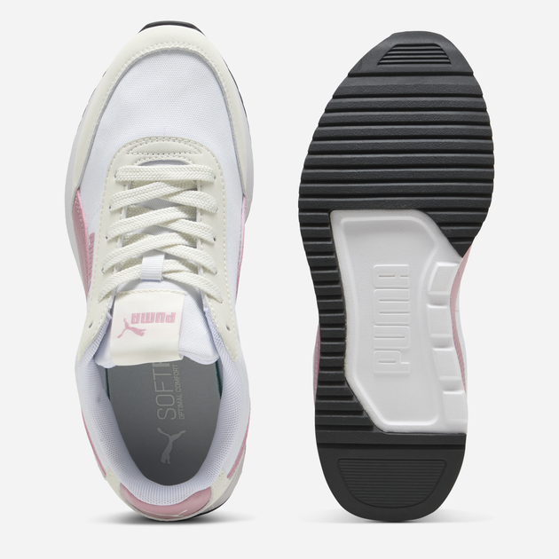 Женские кроссовки Puma R78 Lightwind 40026715 40.5 (7UK) 26 см White/Poised Pink/Vapor Gray (4069156577787) - изображение 5