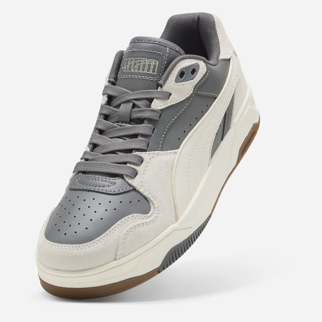 Женские кеды кожаные низкие Puma RBD Break Low SD 40259101 38 (5UK) 24 см Cool Dark Gray/Vapor Gray/Gum (4069156602274) - изображение 4