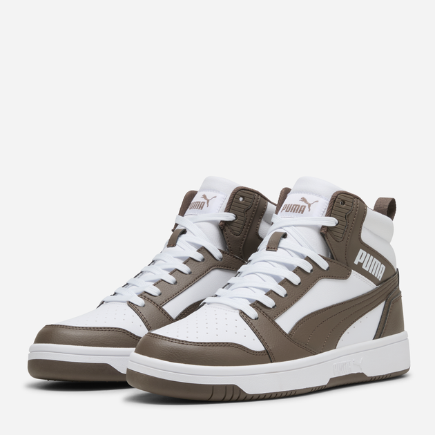 Мужские демисезонные ботинки Puma Rebound v6 39232649 41 (7.5UK) 26.5 см White/Flat Bronze (4069156603837) - изображение 2