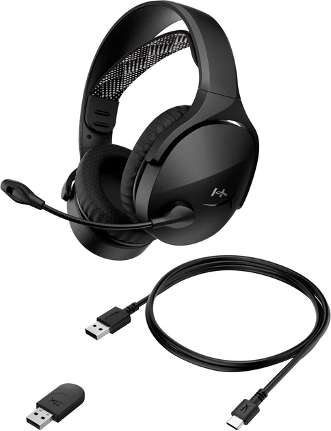 Słuchawki HyperX Cloud Jet Wireless Black (AJ0T1AA) - obraz 6