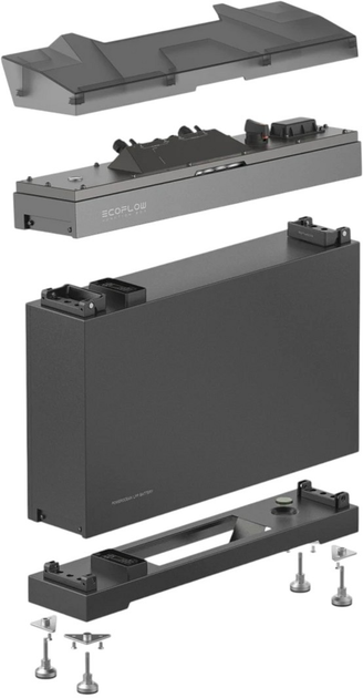 Skrzynka rozdzielcza i podstawa EcoFlow PowerOcean z akumulatorem słonecznym 5 kW*h (4262363856656) - obraz 3