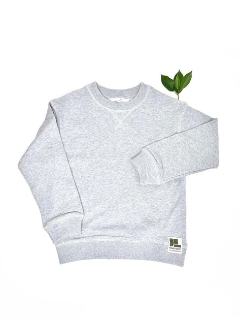 Кофта світшот H&M 116 см сірий артикул Л1109 - Фото 1 Кофта світшот H&M 116 см сірий артикул Л1109 - изображение 1