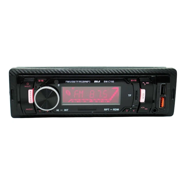Автомагнитола Boschmann с пультом BM-C160 ISO 1DIN MP3+FM с Bluetooth 4х100W - изображение 3