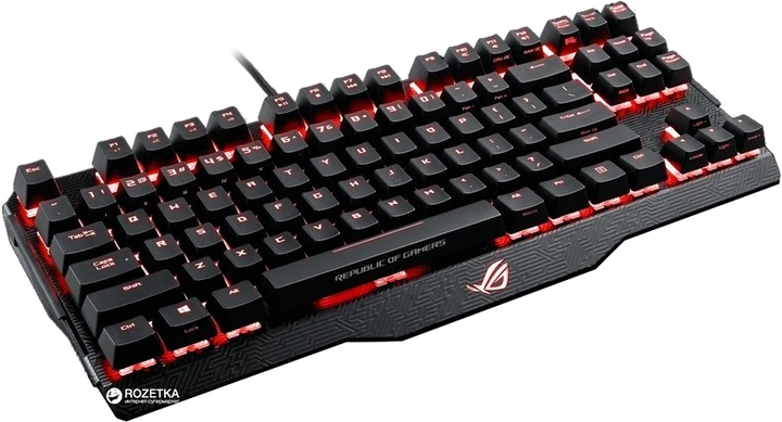 Клавиатура проводная Asus ROG Claymore Core Cherry MX Red USB