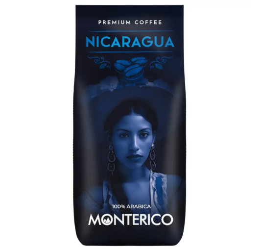 Кофе в зернах Monterico Arabica Арабика упаковка 1 кг - Фото 1 Кофе в зернах Monterico Arabica Арабика упаковка 1 кг - изображение 1