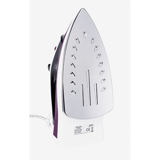 Утюг Adler AD 5022 Функция самоочистки 3000 Вт - изображение 3