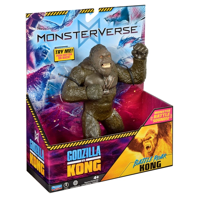 Фігурка Godzilla vs. Kong S2 – Конг готовий до бою (звук) - изображение 13