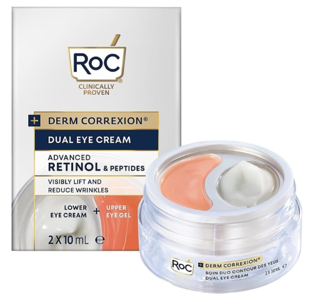 Крем для шкіри навколо очей RoC Derm Correxion Eye Contour Care Duo 20 мл (1210000800879) - зображення 2