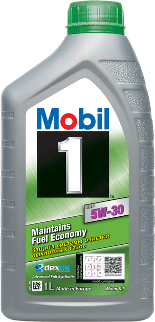 Олива моторна Mobil ESP 5W30 1л - Фото 1 Олива моторна Mobil ESP 5W30 1л - зображення 1