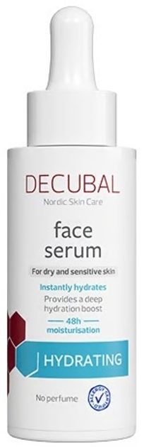 Сироватка для обличчя Decubal Hydrating зволожувальна 30 мл (7350087738031) - зображення 1