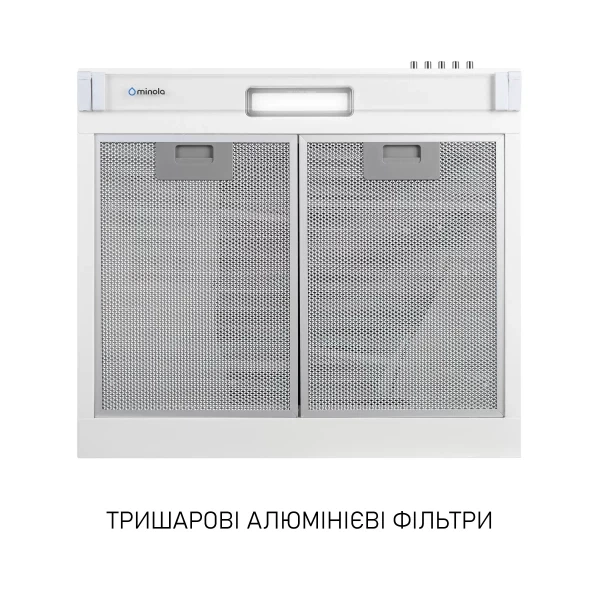 Вытяжка Minola hpl 522 wh - изображение 5