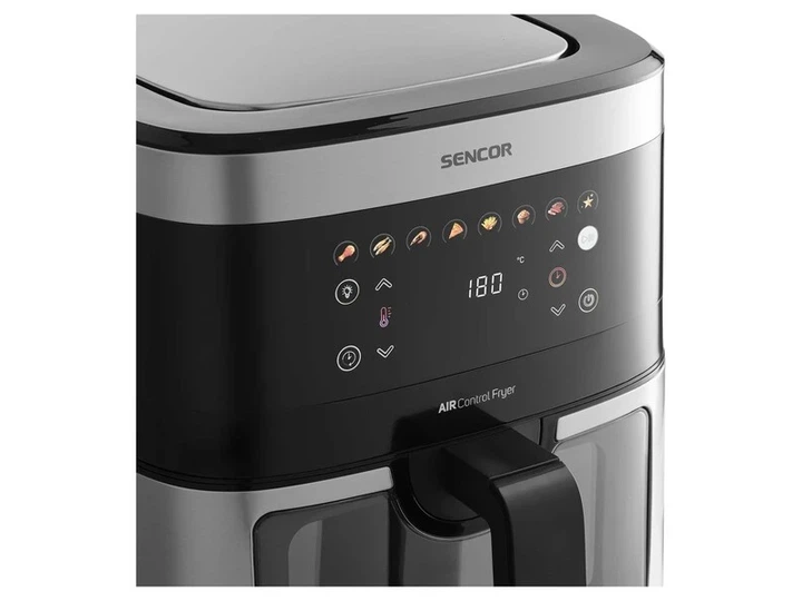 Мультипіч (аерофритюрниця) Sencor Vita Fryer SFR 9000 SS - изображение 8