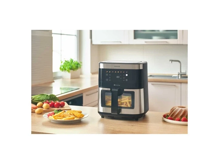 Мультипіч (аерофритюрниця) Sencor Vita Fryer SFR 9000 SS - изображение 9